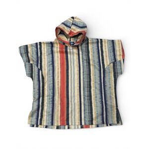 Rip Skirt Kids Hooded Swimsuit Cover Up Cozy Poncho Surf Stripe Multi Color